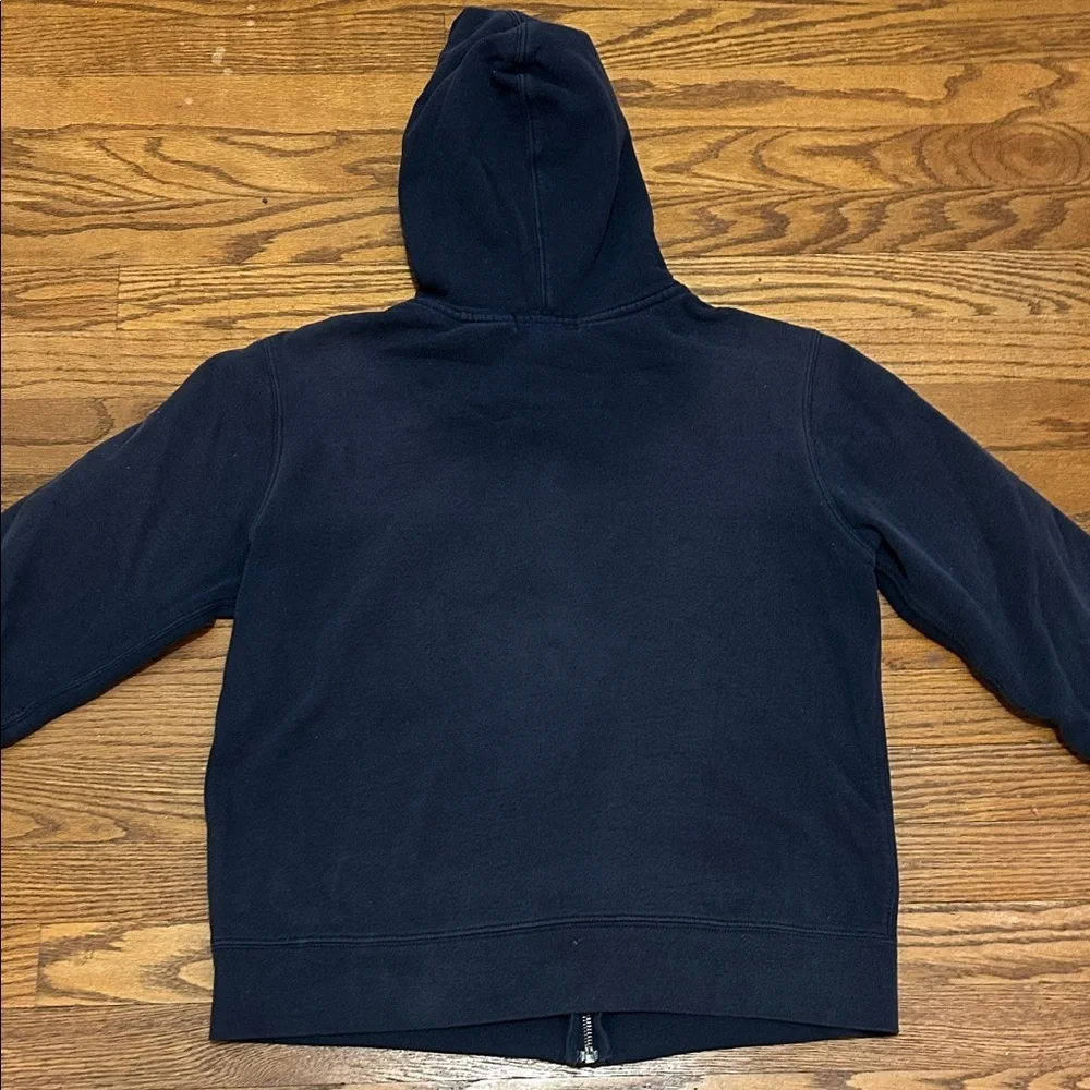 Polo Ralph Lauren Hoodie Teen 14-16 Navy Zip Up Academia Preppy Loungewear